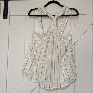 White and Gold tank